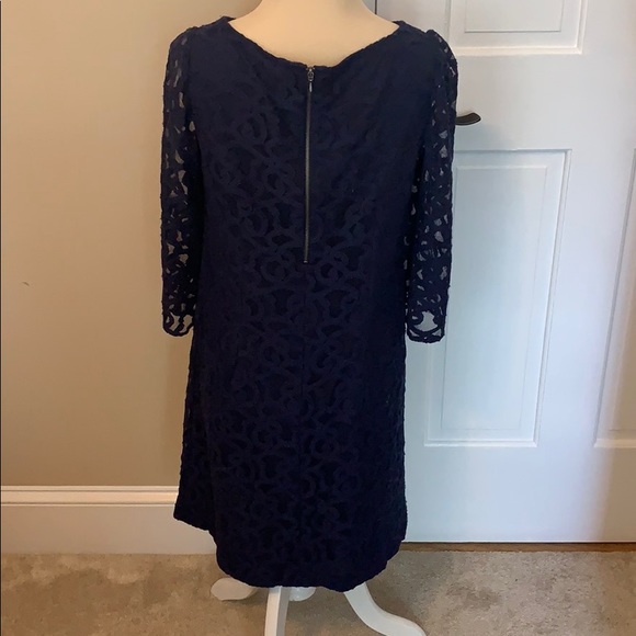 Nine West Navy Lace Dress - Picture 4 of 5